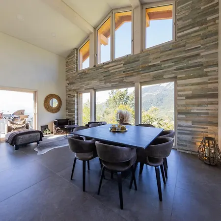 Moderne Avec Jacuzzi Lejlighed Icogne