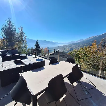 Moderne Avec Jacuzzi Lejlighed Icogne