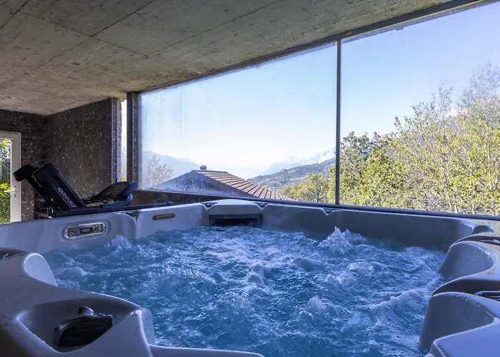 Résidence Moderne Avec Jacuzzi