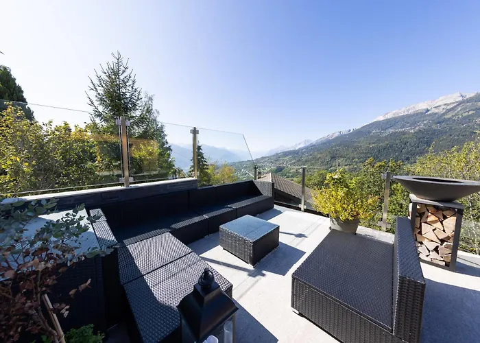 Résidence Moderne Avec Jacuzzi Icogne